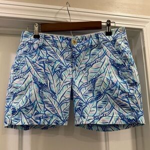 Lilly Pulitzer The Jayne Stretch Shorts 7 inch inseam Size 00